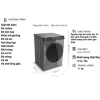 Máy giặt lồng ngang Coex Inverter 12.5 kg FW-12CW1408IGB