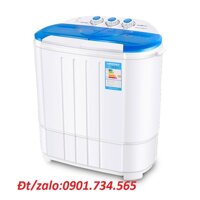 Máy giặt mini 2 lồng - Máy giặt 1 - 2 người Bảo hành 12 tháng