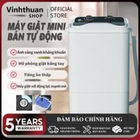 Máy giặt mini bán tự động, máy giặt 7kg tiện lợi, dành cho cá nhân, lỗi đổi trong 7 ngày,gia đình nhỏ, bảo hành 1 năm