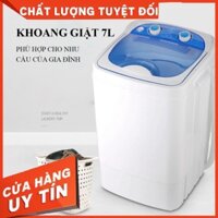 Máy giặt mini bán tự động, máy giặt 7kg tiện lợi, dành cho cá nhân, gia đình nhỏ, bảo hành 2 năm, lỗi đổi trong 7 ngày -