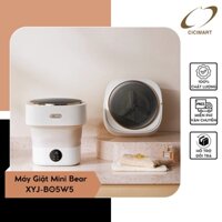 Máy Giặt Mini Bear XYJ-B05W5 Thiết Kế Hiện Đại Có Lồng Vắt Nhỏ Gọn Tiện Dụng, Mẫu Mã Mới 2022, Hàng Nội Địa Trung 8.5l