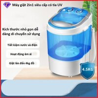 Máy giặt mini đa năng cao cấp Máy giặt giày vắt quần áo gia dụng giá rẻ Đặc biệt phù hợp dành cho học sinh sinh viên