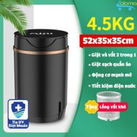 Máy giặt mini DEKE XPB-10 xoáy cực mạnh đảo chiều cho sinh viên, em bé, giặt quần áo trắng