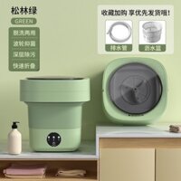 Máy Giặt Mini Gấp Gọn DEKE XPB-6L Di Động Giặt Quần Áo Cho Bé Giặt Đồ Lót Tất Vớ