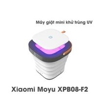 Máy giặt mini gấp gọn Xiaomi Moyu XPB08-F2 Có lồng Vắt, Khử trùng bằng tia UV