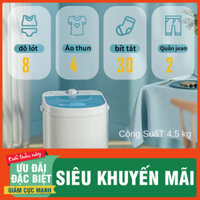 Máy giặt mini gia dụng máy giặt bán tự động thùng đơn - giá rẻ