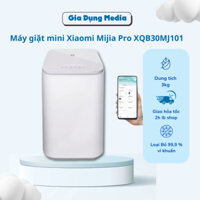 Máy giặt mini Xiaomi Mijia Pro XQB30MJ101, Loại Bỏ 99,9 % Các Loại Mạt Và Vi Khuẩn, Bảng Điều Khiển Thông Minh