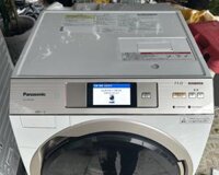 Máy giặt Nhật PANASONIC NA-VX9700R  Date 2017,11kg sấy 6kg MỚI 93%