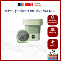 Máy giặt nội địa CÓ LỒNG VẮT mini gấp gọn size lớn 8.5L