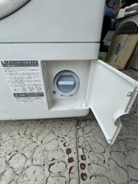 Máy giặt nội địa Sharp ES-S70  GIẶT 7kg,sấy 3.5Kg date 2015 trắng đẹp