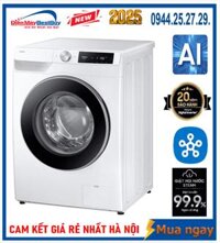 Máy giặt Samsung 10 kg Bespoke AI Inverter WW10DG6U34LESV [2025] Mầu trắng
