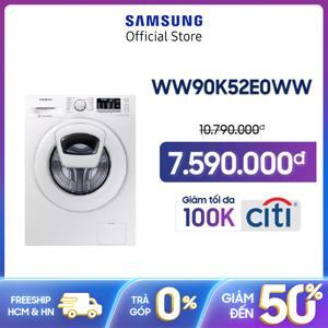 Máy giặt Samsung AddWash Inverter 9 kg WW90K52E0WW/SV
