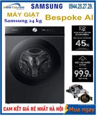 Máy giặt Samsung Bespoke AI Inverter 24 kg WF24B9600KV/SV