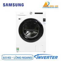 Máy giặt Samsung Inverter 8.5 kg WW85T554DAW/SV (lồng ngang)