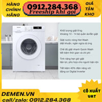 Máy giặt Samsung Inverter 8kg WW80T3020WW/SV DEMEN