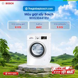 Máy giặt sấy Bosch 8 kg WVG30441EU