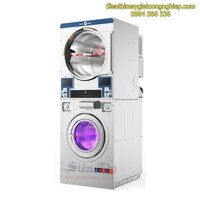 Máy Giặt Sấy Công Nghiệp Chồng Tầng 15Kg/Mẻ  Speed Union SWD15