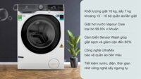 Máy giặt sấy Electrolux EWW1042AEWA 10kg - Công nghệ AI