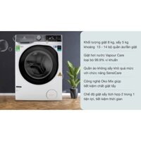 Máy giặt sấy Electrolux Inverter 8 kg EWW8023AEWA 2019 - THÁI LAN - 8-10 - Cửa Ngang