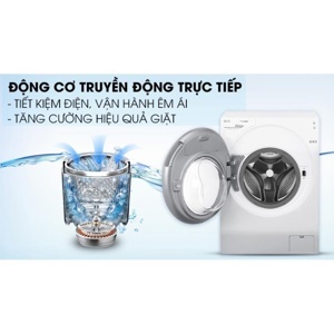 Máy giặt sấy LG Inverter 10.5 kg FG1405H3W1