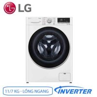 Máy giặt sấy LG Inverter 11/7 Kg FV1411D4W