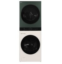 Máy giặt sấy LG WashTower™ Giặt 25kg/Sấy 17kg xanh/be - WT2517NHEG