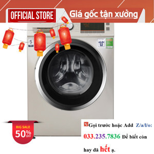 Máy giặt sấy Midea 9 kg MFC90-D1401