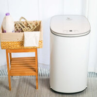 Máy giặt sấy mini Moaz bébé MB068 Plus, 7 chế độ, có giặt nước nóng