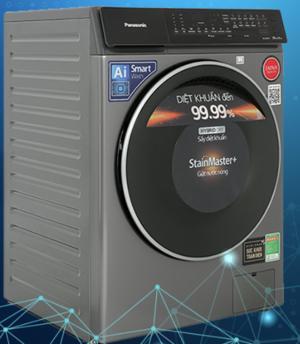 Máy giặt sấy Panasonic Inverter 9 kg NA-S96FC1LVT