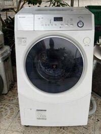 Máy giặt sấy SHARP ES-H10C - GIẶT 10KG/ SẤY 6KG sản xuất 2019 còn đẹp