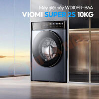 Máy giặt sấy Viomi Super 2S WD10FR-B6A – Giặt 10kg, sấy 6kg – AI tự động pha bột giặt