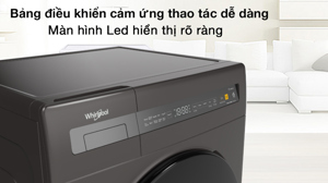 Máy giặt sấy Whirlpool cửa ngang Inverter 9.5 kg WWEB95702FG