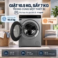 Máy giặt sấy Xiaomi (giặt 10.5kg, sấy 7kg)  Mijia WD105MJA10VN