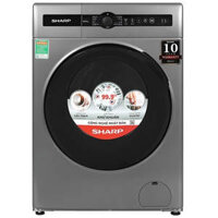 Máy giặt Sharp 10.5 kg ES-FH105BV-B cửa ngang
