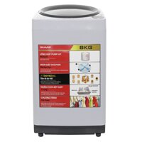 Máy giặt Sharp 8 kg ES-W80GV-H