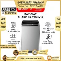 Máy giặt Sharp ES-Y75HV-S Bảo hành chính hãng Chuẩn HP