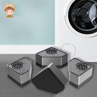 Máy Giặt Tăng Chiều Cao Miếng Lót Chống Sốc Cao Su Chiều Cao Chống Trơn Trượt Miếng Lót Hấp Thụ Âm Thanh Tủ Lạnh Máy Giặt Chân Miếng Lót YKD0321
