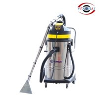 Máy giặt thảm công nghiệp KUMISAI KMS602, dung tích 60 lít, 2 mô tơ hút và 1 mô tơ xả nước, dùng giặt thảm, đệm