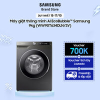 Máy giặt thông minh AI EcoBubble™ Samsung 9kg (WW90T634DLN/SV)