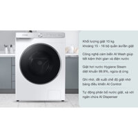 Máy giặt thông minh Samsung AI EcoBubble 10kg (WW10TP44DSH) - Miễn phí công lắp đặt