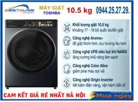 Máy giặt Toshiba 10.5 kg Inverter TW-T25BU115MWV(MG) New 2024