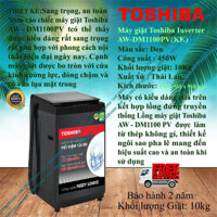Máy giặt Toshiba 10kg AW-DM1100PV(KK)