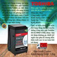 Máy giặt Toshiba 12 kg AW-DUK1300KV(MK)