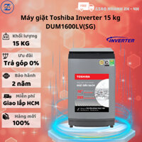 Máy giặt Toshiba Inverter 15 kg AW-DUM1600LV(SG) -  Bảo hành chính hãng 24 tháng