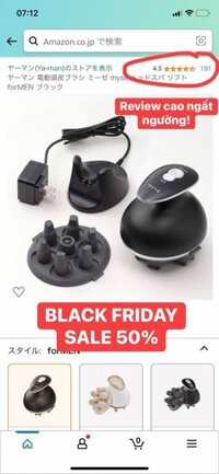 Máy gội đầu , massa đầu + mặt + cổ Yaman Myse