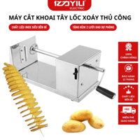 Máy Gọt Khoai Tây Lốc Xoáy Tặng 2 Lưỡi Cắt Dự Phòng loại lớn