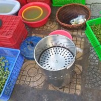 Máy gọt vỏ cóc,Máy cạo vỏ củ mã thầy,máy cạo vỏ chanh,vỏ sấu mô tơ 1.1kw Năng suất 100kg/h Đường kính mâm lồng: 35 mm