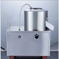 Máy gọt vỏ khoai công nghiệp, máy gọt liên tục 100kg/h, Máy inox hoàn toàn