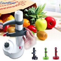 Máy gọt vỏ khoai tây điện FOUNDTWO, Máy gọt vỏ tự động hiệu quả xoắn ốc, Dụng cụ nhà bếp Máy gọt vỏ tiết kiệm nhân công chạy bằng pin Rau củ