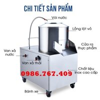 Máy gọt vỏ sấu, máy gọt vỏ khoai tây khoai sọ khoai môn siêu sạch